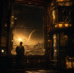 Exploring Space Colonisation: Philosophical Dilemmas in Dystopian Novels
